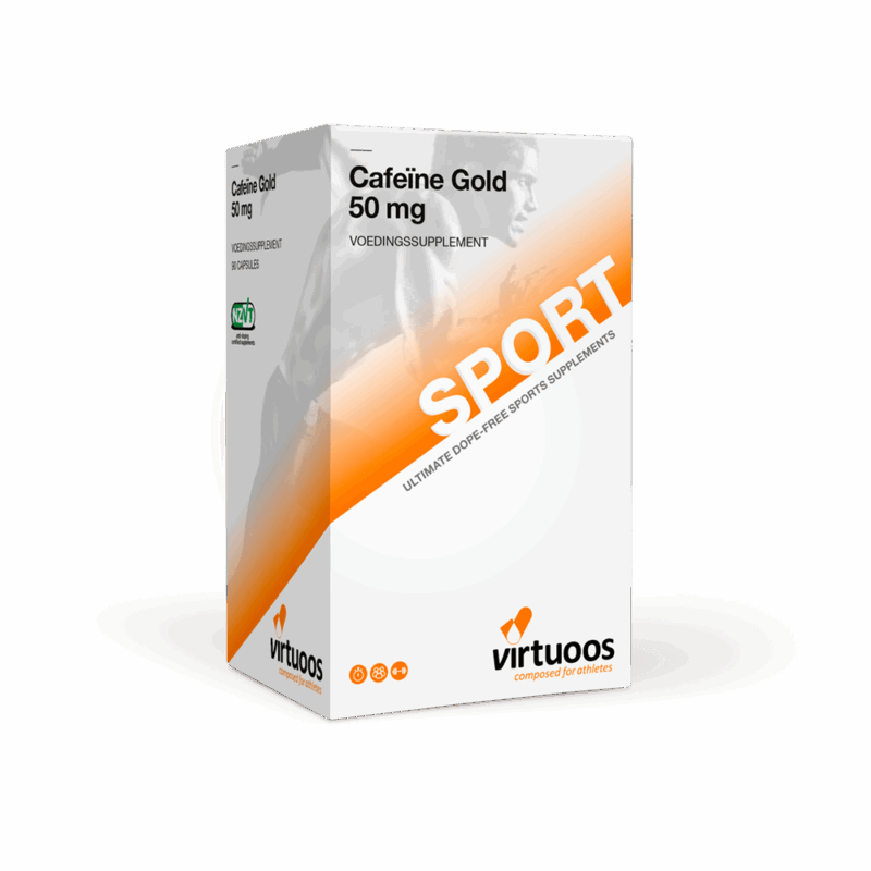 Virtuoos Cafeïne Gold 50 mg