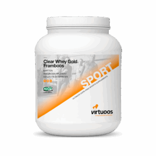 Clear-Whey-Gold-Framboos Virtuoos Clear Whey Gold