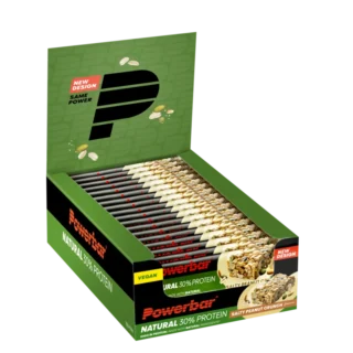 powerbar_natural_protein_salty_peanut_doos_png Powerbar Natural 30% Protein Bar 40g