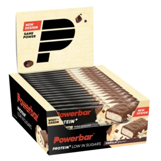 powerbar_protein_plus_low_sugar_vanille_doos_2_png Powerbar Protein+ Low Sugar Bar 35g
