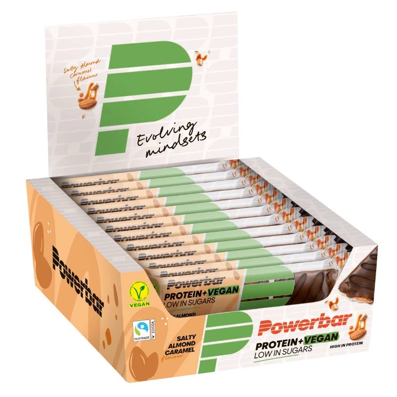 protein_vegan_salty_almond_caramel_doos_1_png Powerbar Protein + Vegan Bar 42g